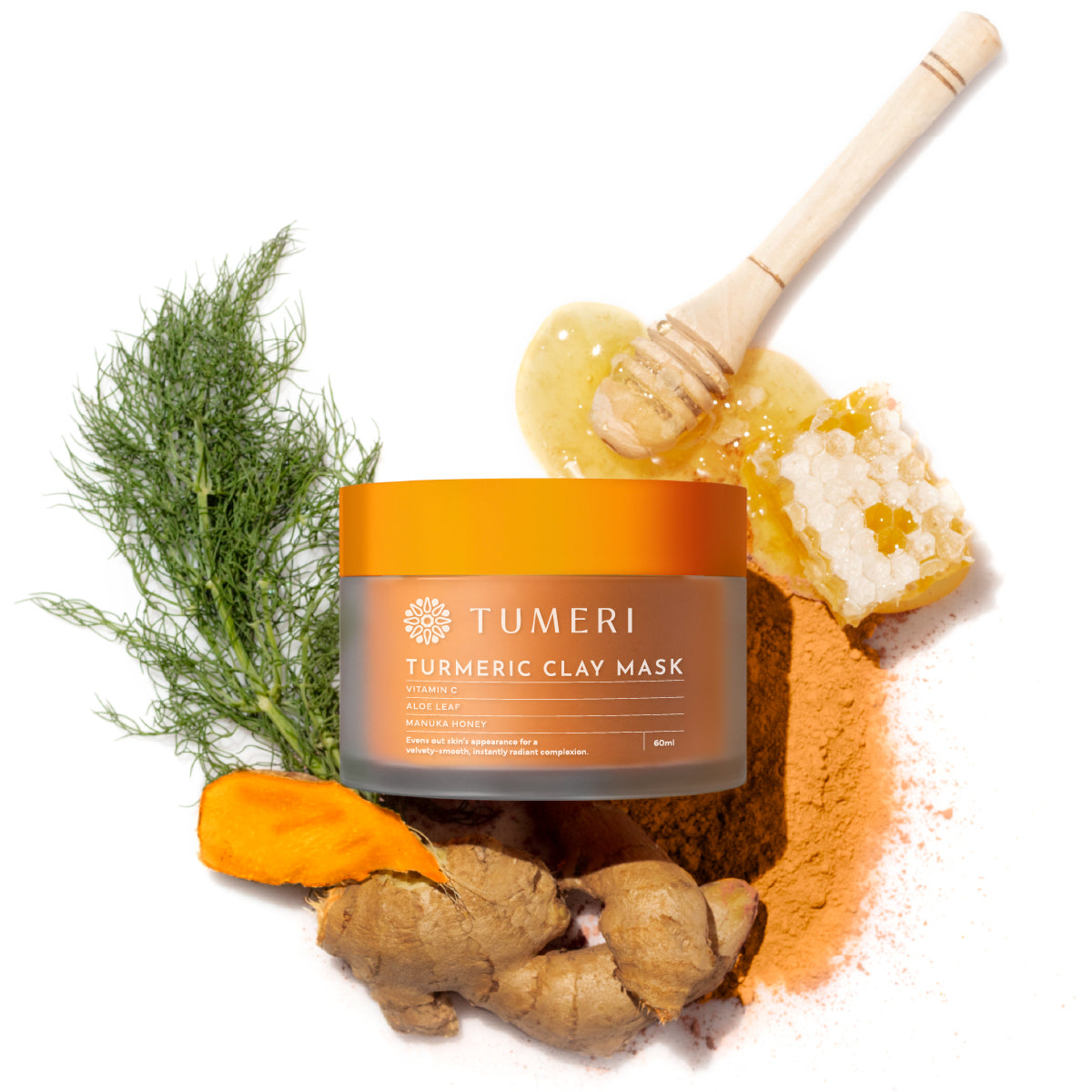 Turmeric + Vitamin C Clay Mask